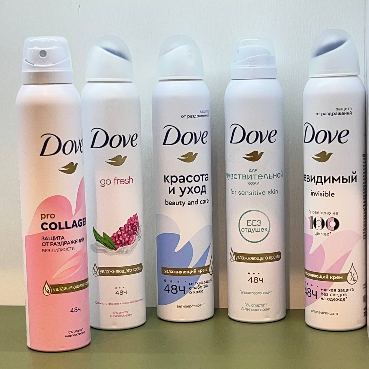 اسپری بدن داو زنانه ۴۸ ساعته