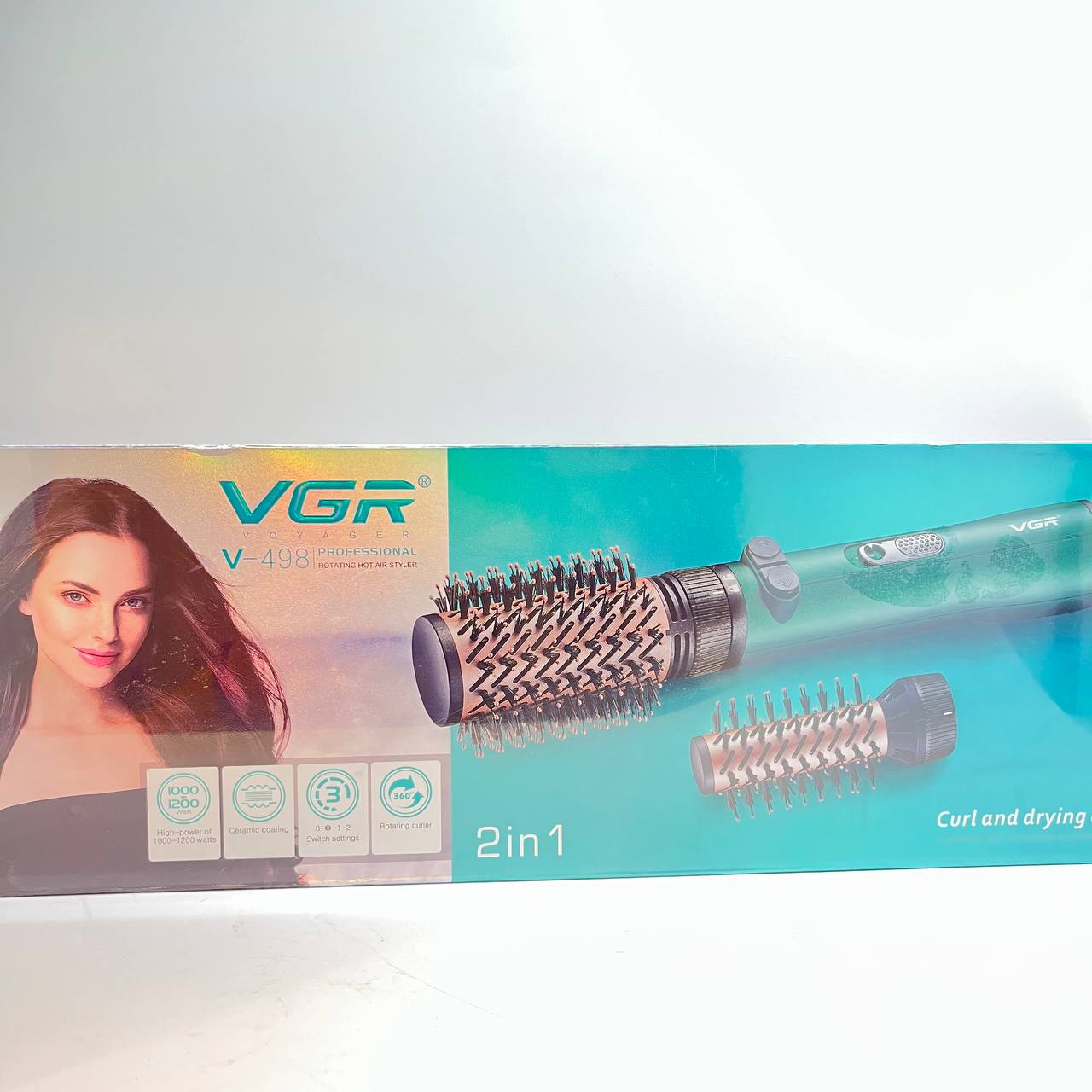 سشوار چرخشی سشوار چرخشی VGR با دو سری – حالتدهی و صاف یا فر کردن موها با کیفیت اورجینال