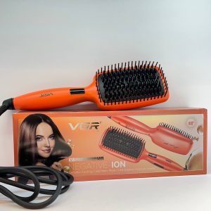 برس حرارتی V-527 – برس صاف‌کننده مو با حرارت یکنواخت و فناوری یون برای موهایی براق و بدون وز، بهمراه کارت گارانتی و ضمانت نامه کتبی